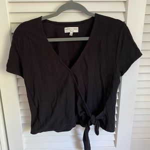 Madewell wrap top